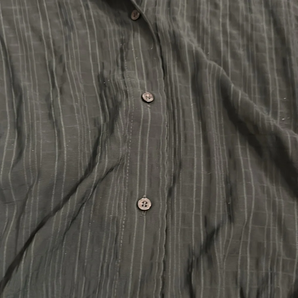 New Dark Green light Calvin Klein Blouse - Picture 5 of 7